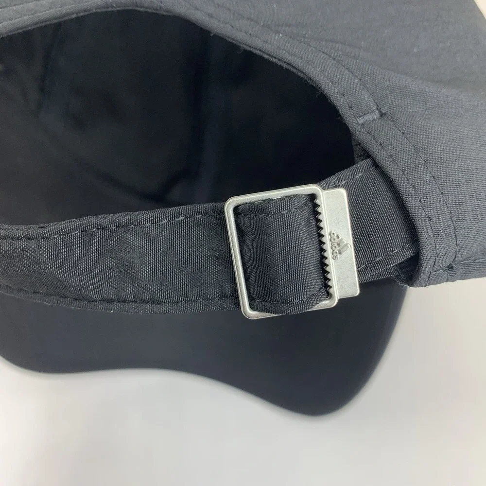 Adidas Women's Black Hat Aeroready Adjustable Strap Relaxed Running Baseball Cap